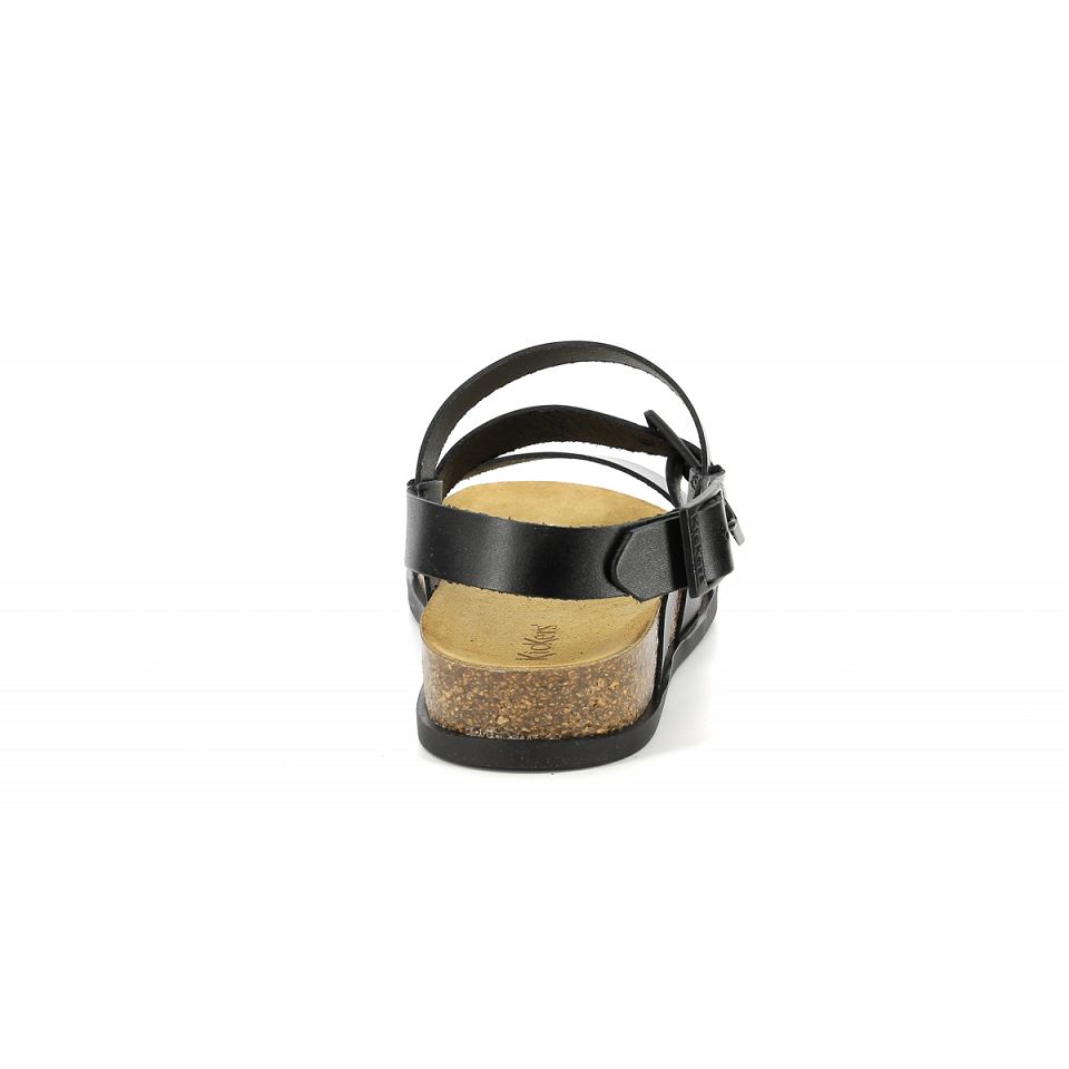 Kickers Kick alana Sandaler Dam Svarta | 56104-YXIW