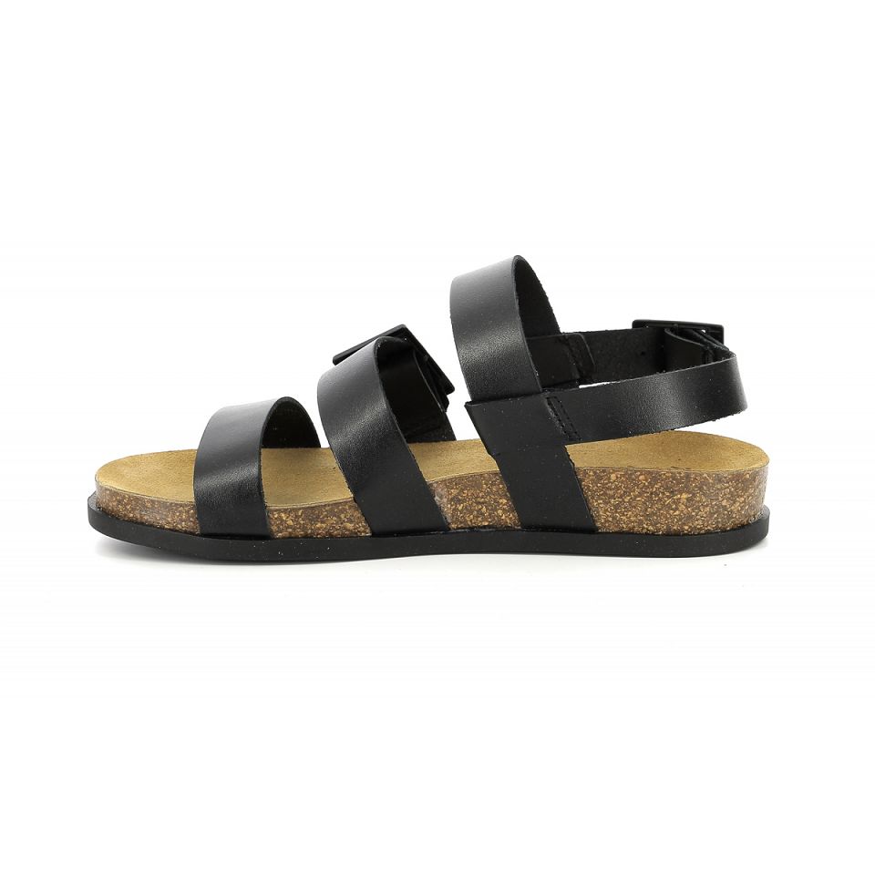 Kickers Kick alana Sandaler Dam Svarta | 56104-YXIW