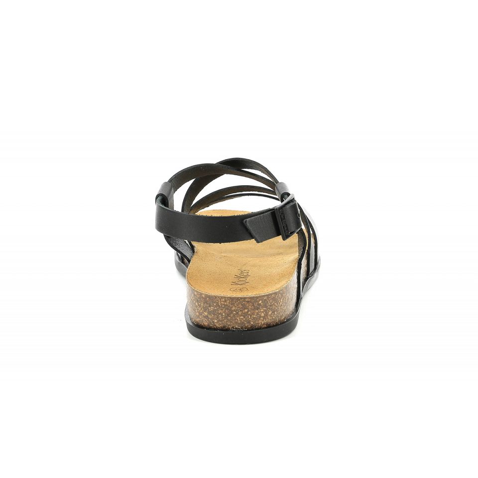 Kickers Kick alice Sandaler Dam Svarta | 26487-TNMC
