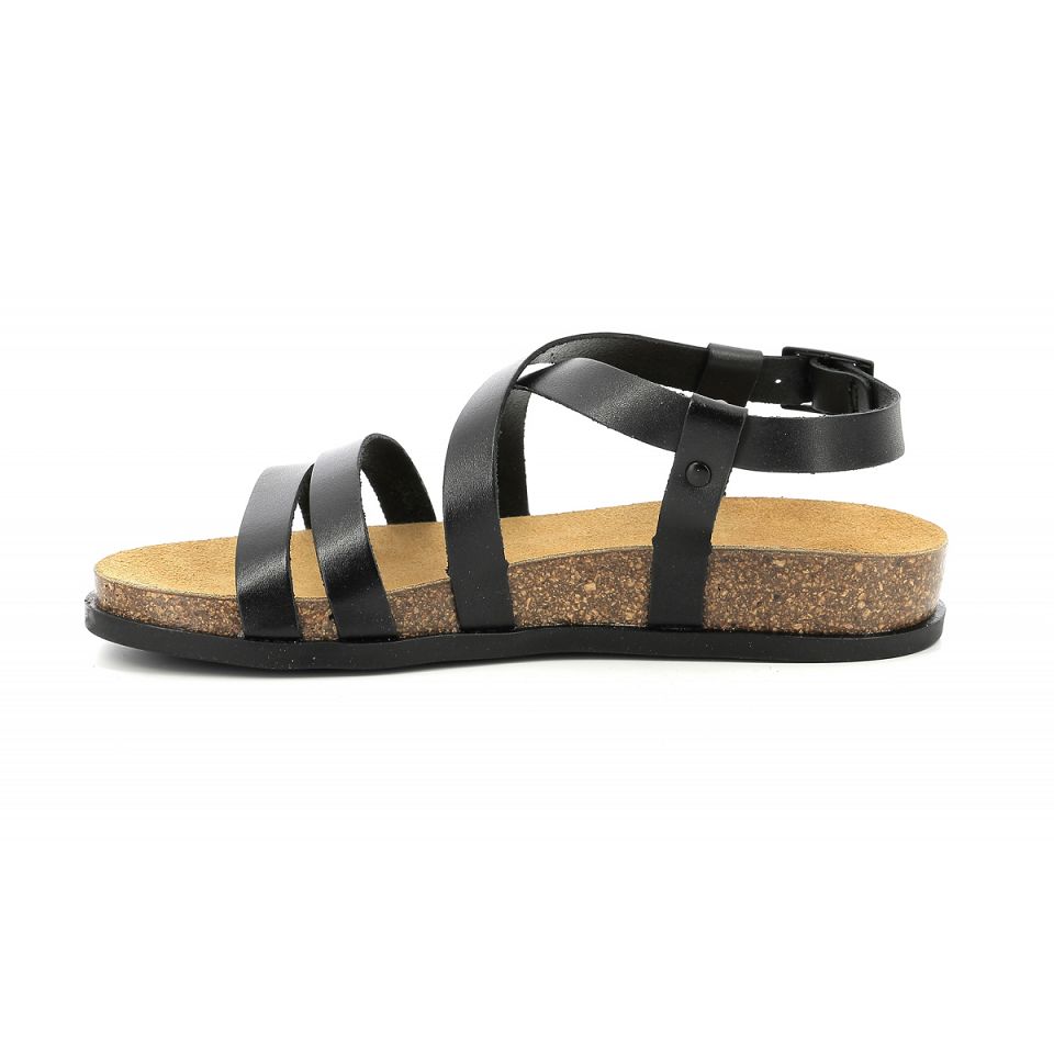 Kickers Kick alice Sandaler Dam Svarta | 26487-TNMC