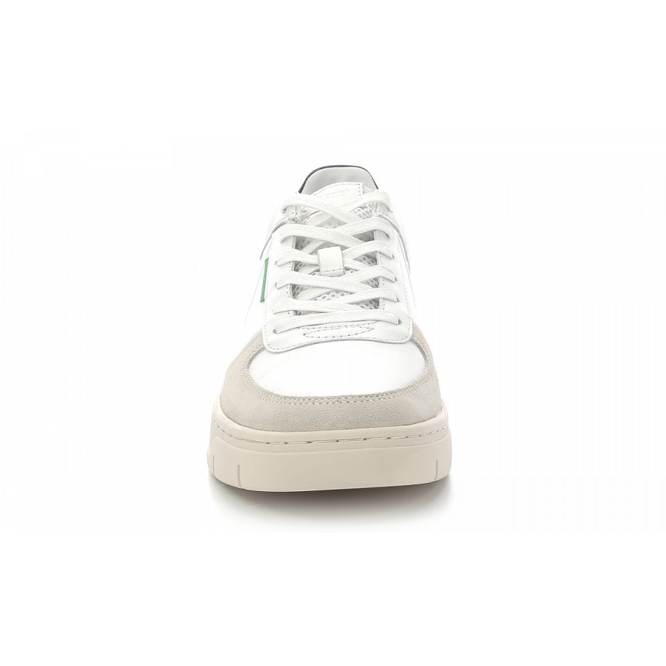 Kickers Kick allow Sneakers Herr Vita Marinblå | 76218-WTMG