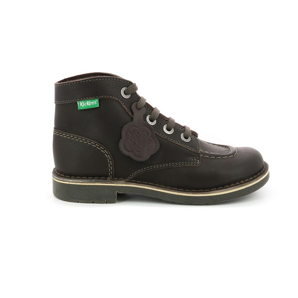 Kickers Kick col dk Ankelboots Dam Mörkbruna | 24678-PJVZ