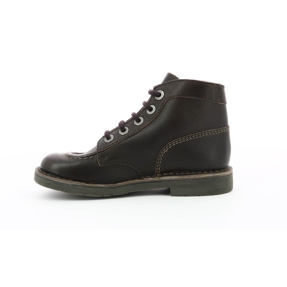 Kickers Kick col dk Ankelboots Dam Mörkbruna | 24678-PJVZ