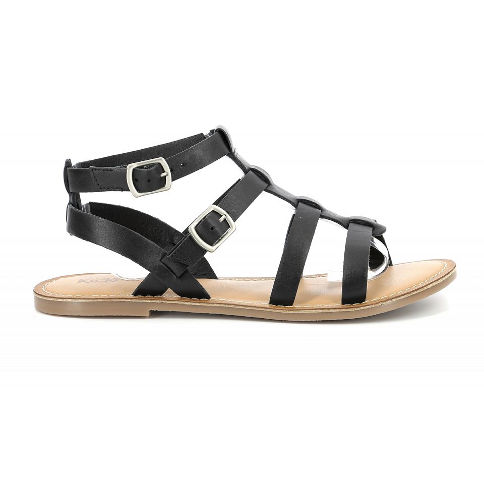 Kickers Kick dazed Sandaler Dam Svarta | 06952-FNYH