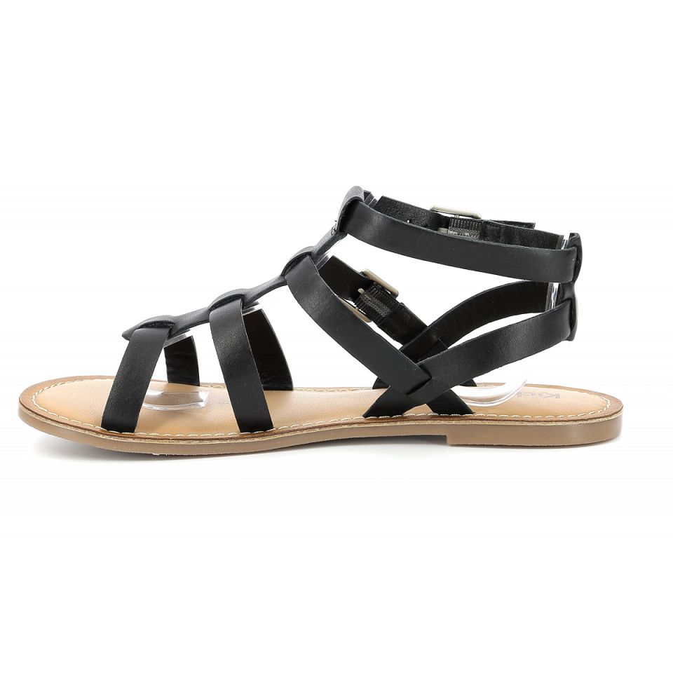 Kickers Kick dazed Sandaler Dam Svarta | 06952-FNYH