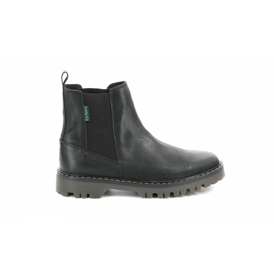 Kickers Kick deckfit Chelsea Boots Dam Svarta | 02579-HBDI