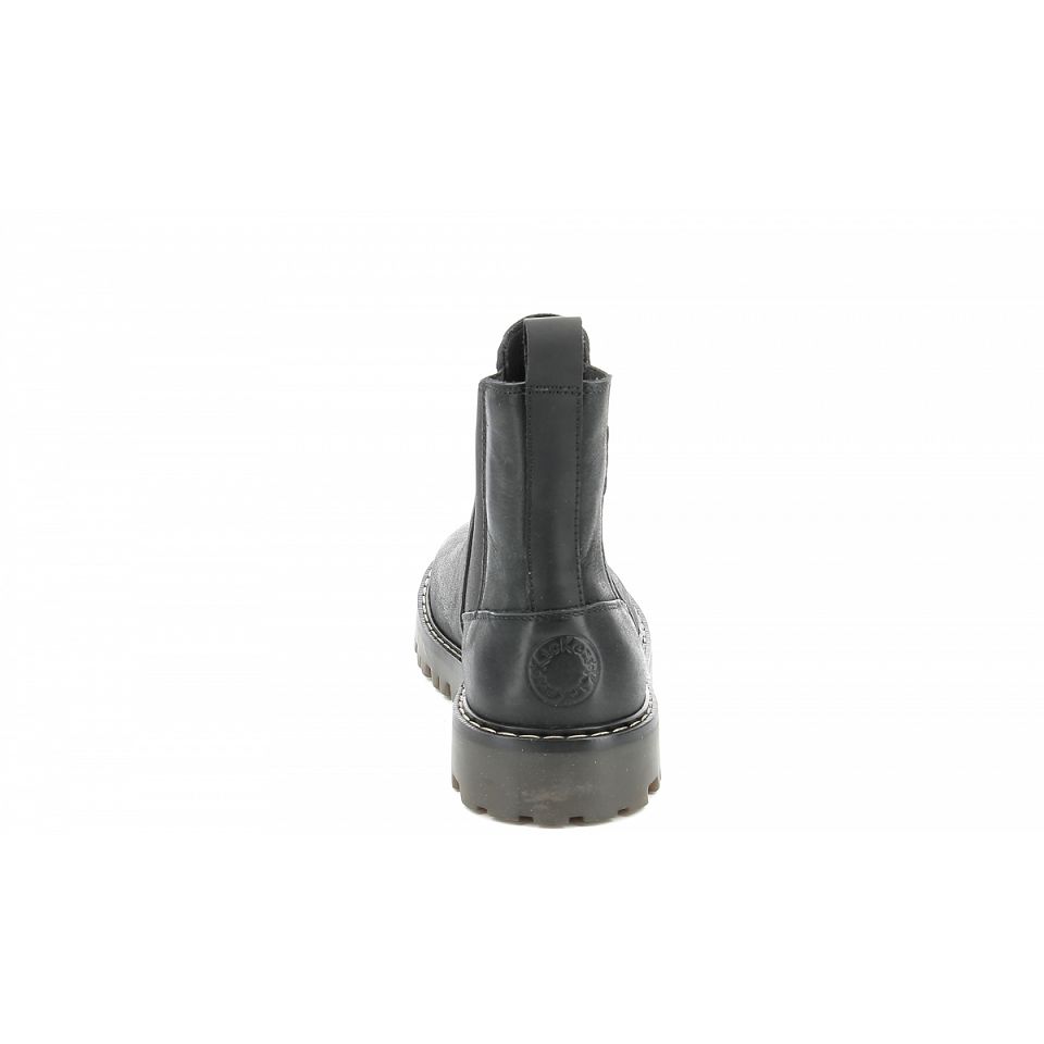 Kickers Kick deckfit Chelsea Boots Dam Svarta | 02579-HBDI