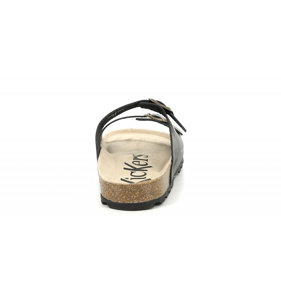 Kickers Kick elk Sandaler Herr Svarta | 70459-ORPK