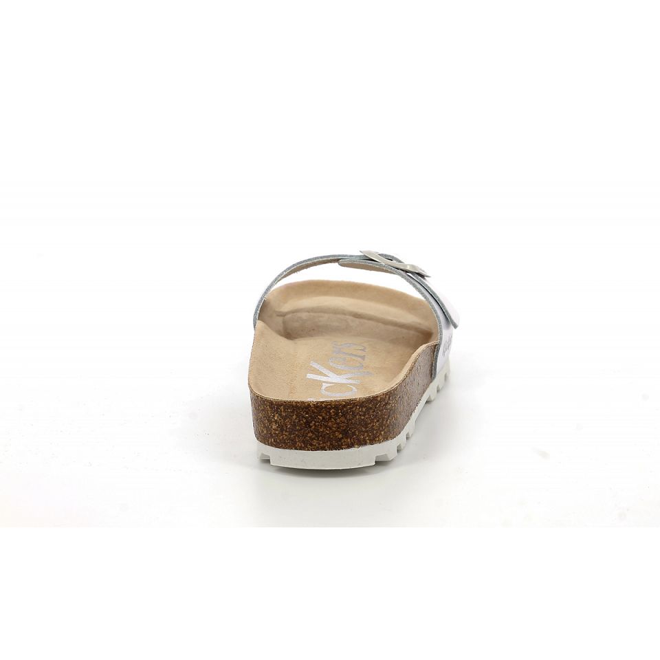Kickers Kick eyra Sandaler Dam Silver | 59023-JNPX