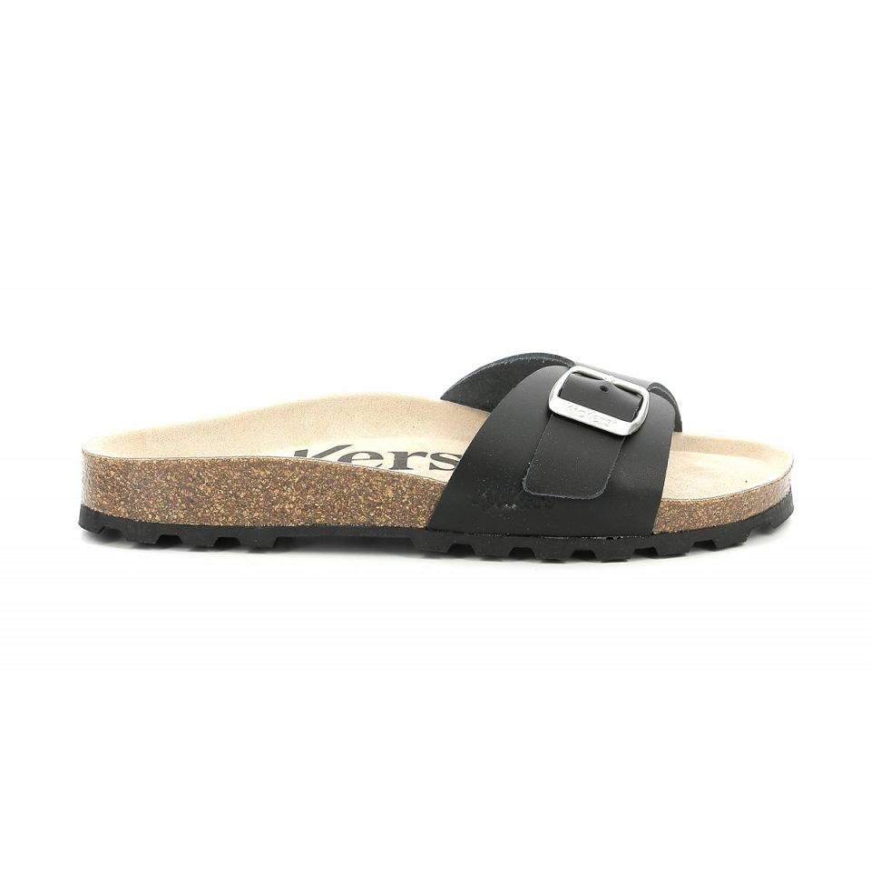 Kickers Kick eyra Sandaler Dam Svarta | 83451-UQIT