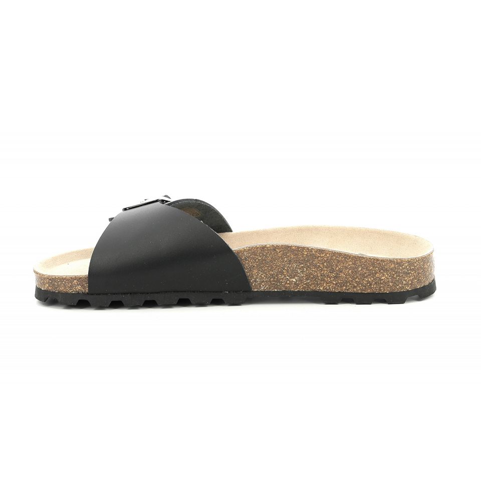 Kickers Kick eyra Sandaler Dam Svarta | 83451-UQIT