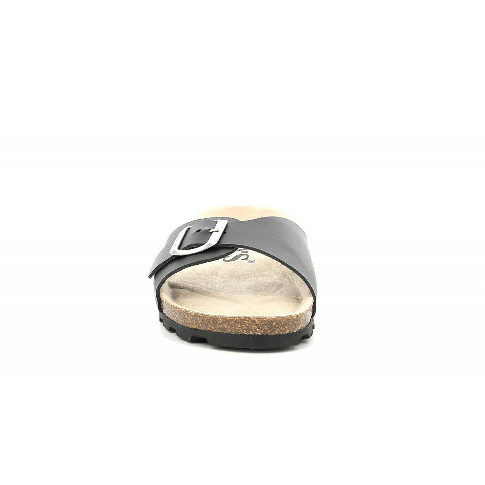 Kickers Kick eyra Sandaler Dam Svarta | 83451-UQIT