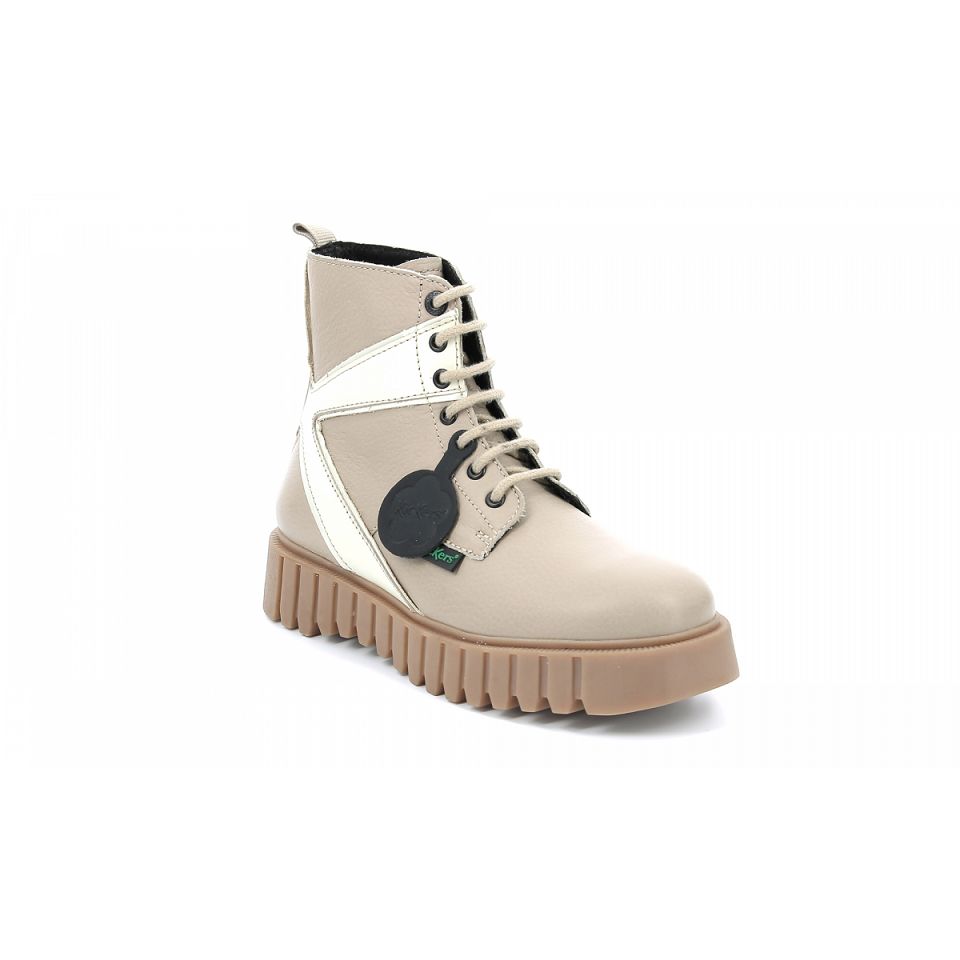 Kickers Kick fabulous Stövlar Dam Beige | 72869-XLYH