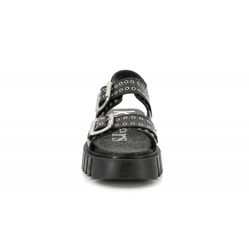 Kickers Kick falk Sandaler Dam Svarta | 48690-TLVO