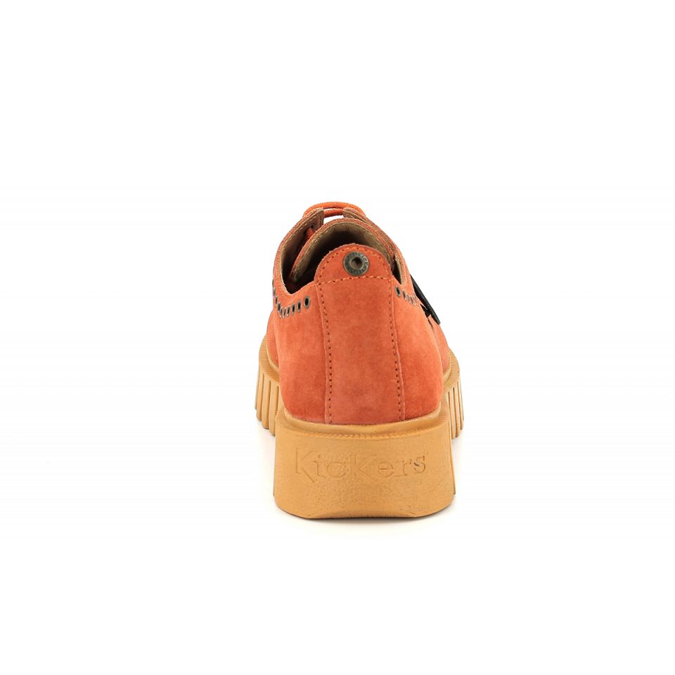Kickers Kick famous Derbyskor Dam Orange | 37160-QPBJ