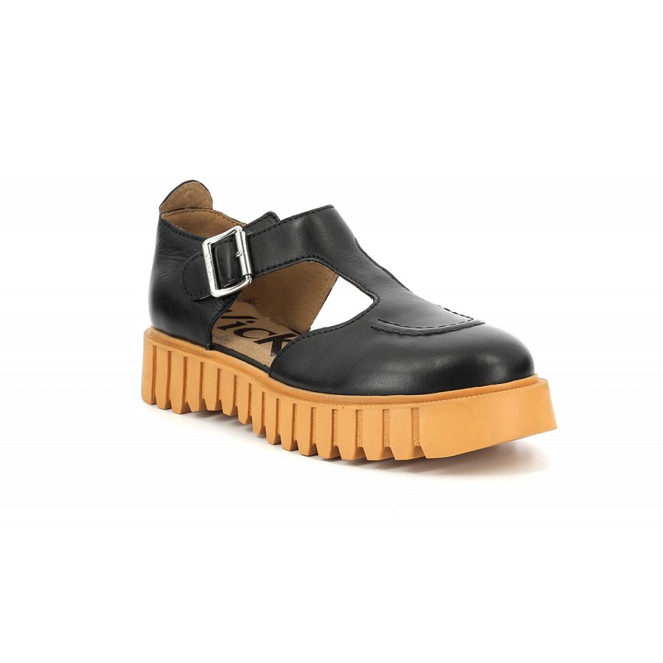 Kickers Kick fantastic Ballerina Dam Svarta | 92857-BECU