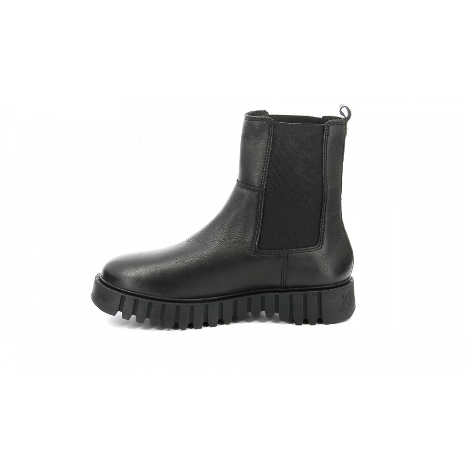 Kickers Kick favorite Chelsea Boots Herr Svarta | 53407-QTKD