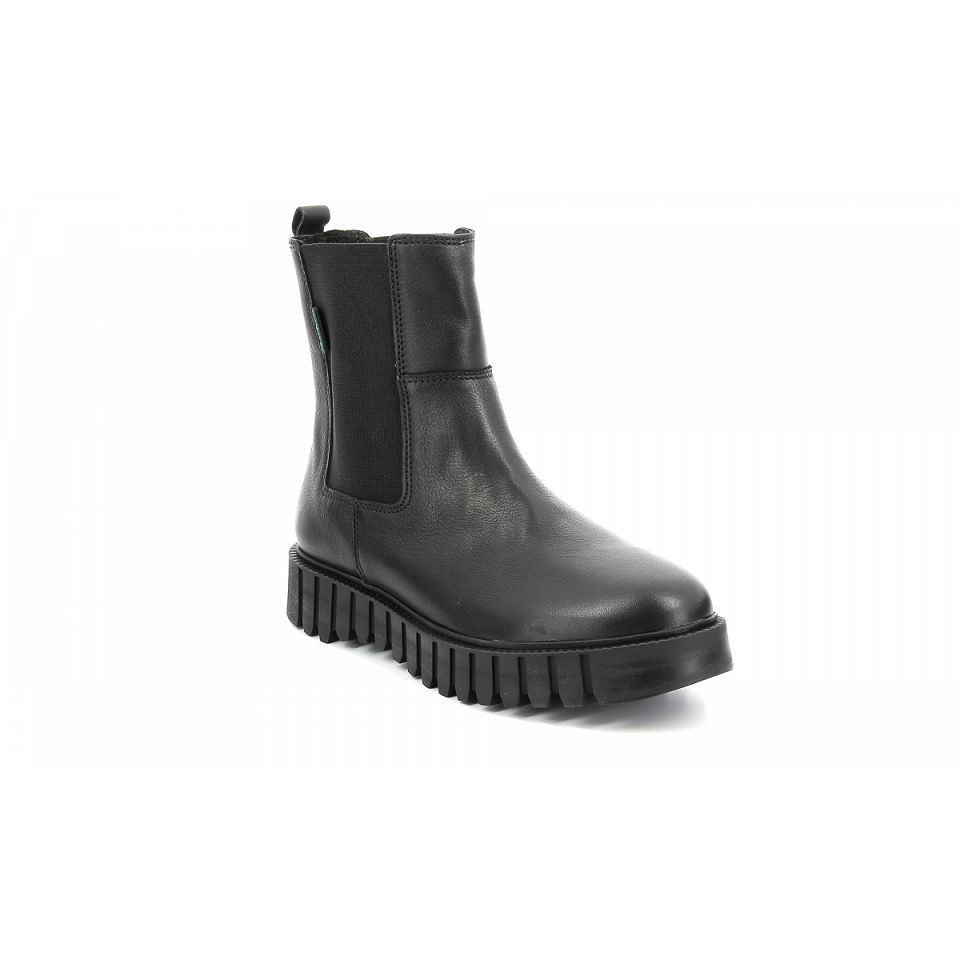 Kickers Kick favorite Chelsea Boots Herr Svarta | 53407-QTKD