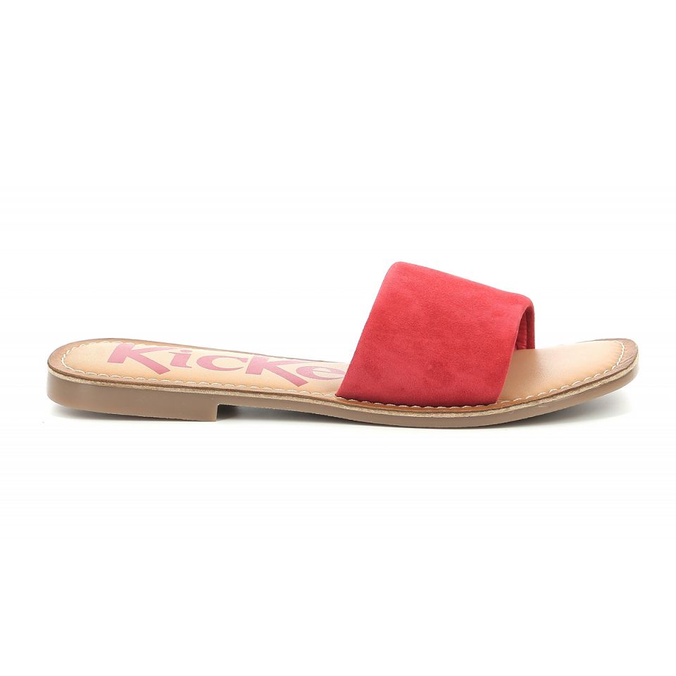 Kickers Kick gipsi Sandaler Dam Röda | 43805-PGAY