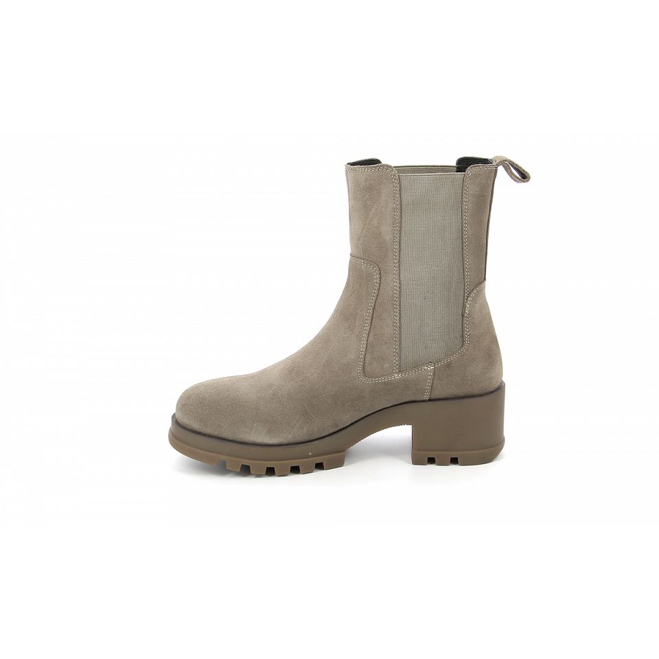 Kickers Kick happy Chelsea Boots Dam Silver | 02549-JGRN