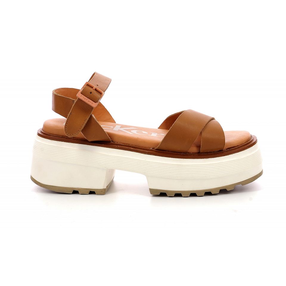 Kickers Kick heko Sandaler Dam Camel | 67140-VROW
