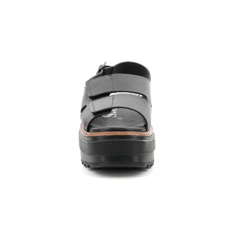 Kickers Kick helio Sandaler Dam Svarta | 97053-DYKP