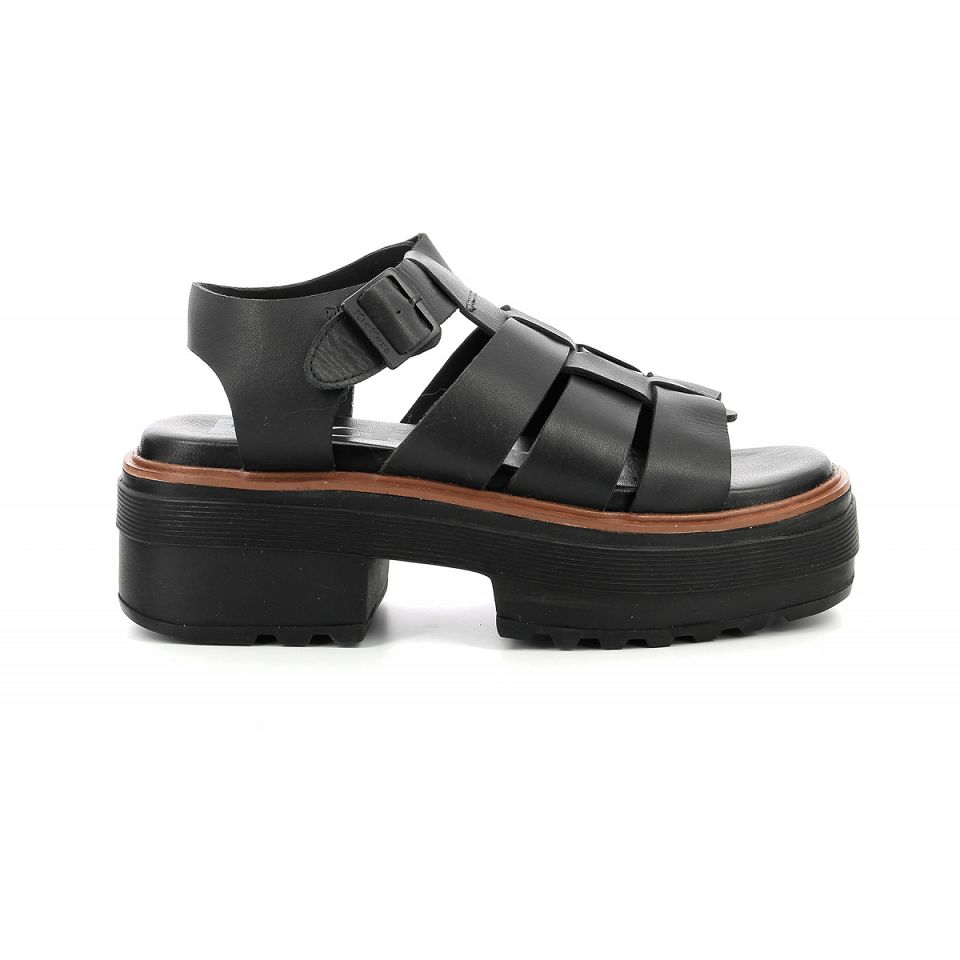 Kickers Kick heros Sandaler Dam Svarta | 82614-KANF