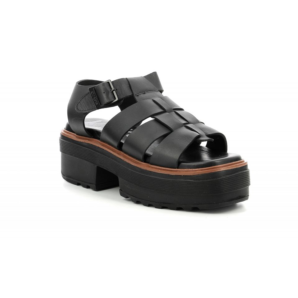 Kickers Kick heros Sandaler Dam Svarta | 82614-KANF