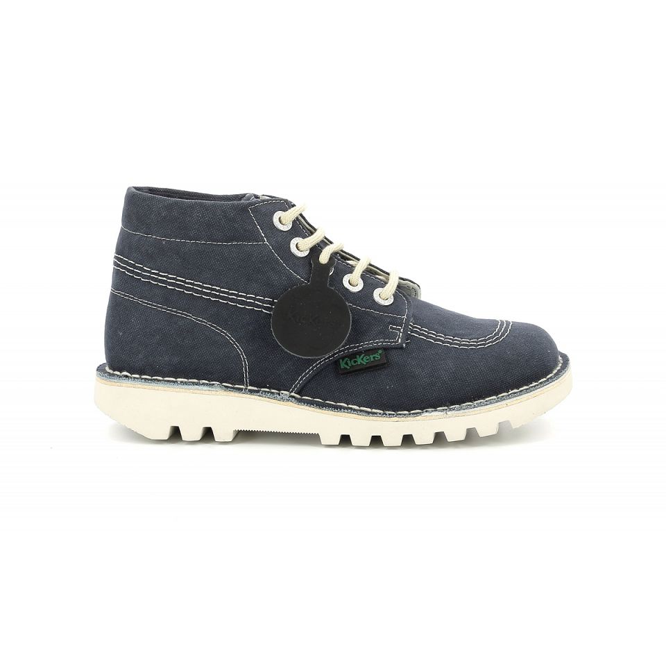 Kickers Kick hi Ankelboots Dam Blå | 48107-UYKI
