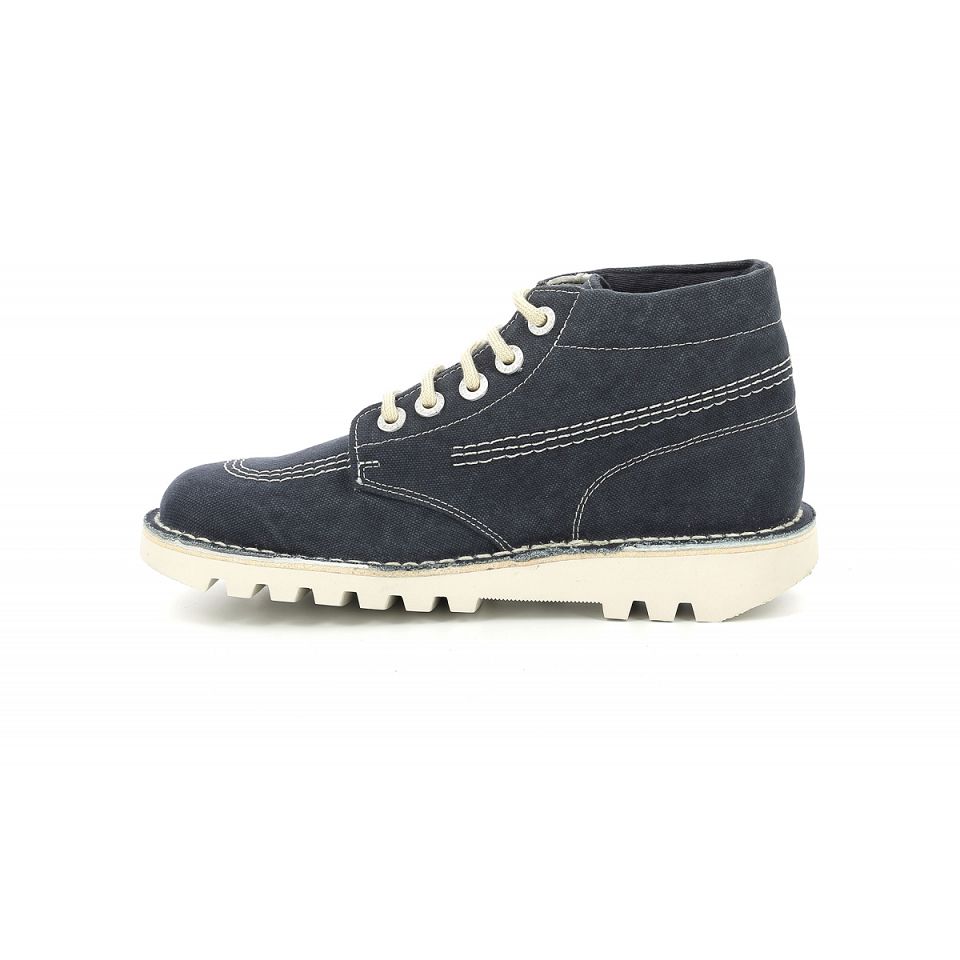 Kickers Kick hi Ankelboots Dam Blå | 48107-UYKI