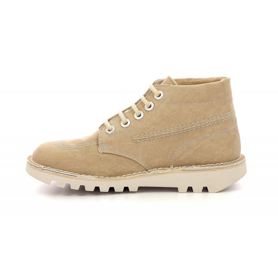 Kickers Kick hi Ankelboots Dam Ljusbeige | 15284-MEAI