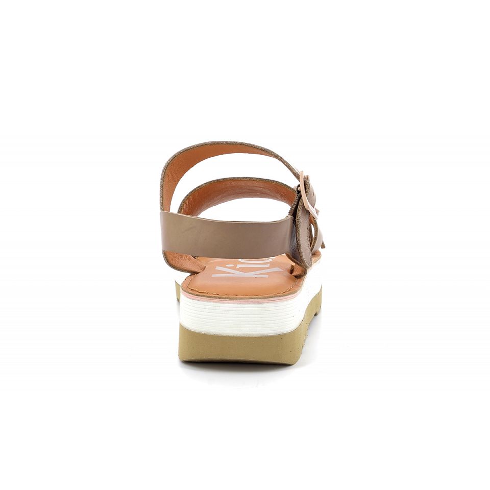 Kickers Kick hi Sandaler Dam Ljusbeige | 62137-GXJF
