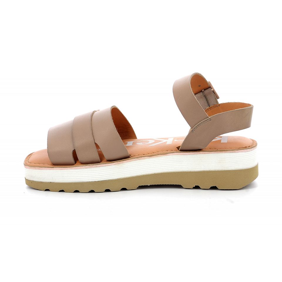Kickers Kick hi Sandaler Dam Ljusbeige | 62137-GXJF