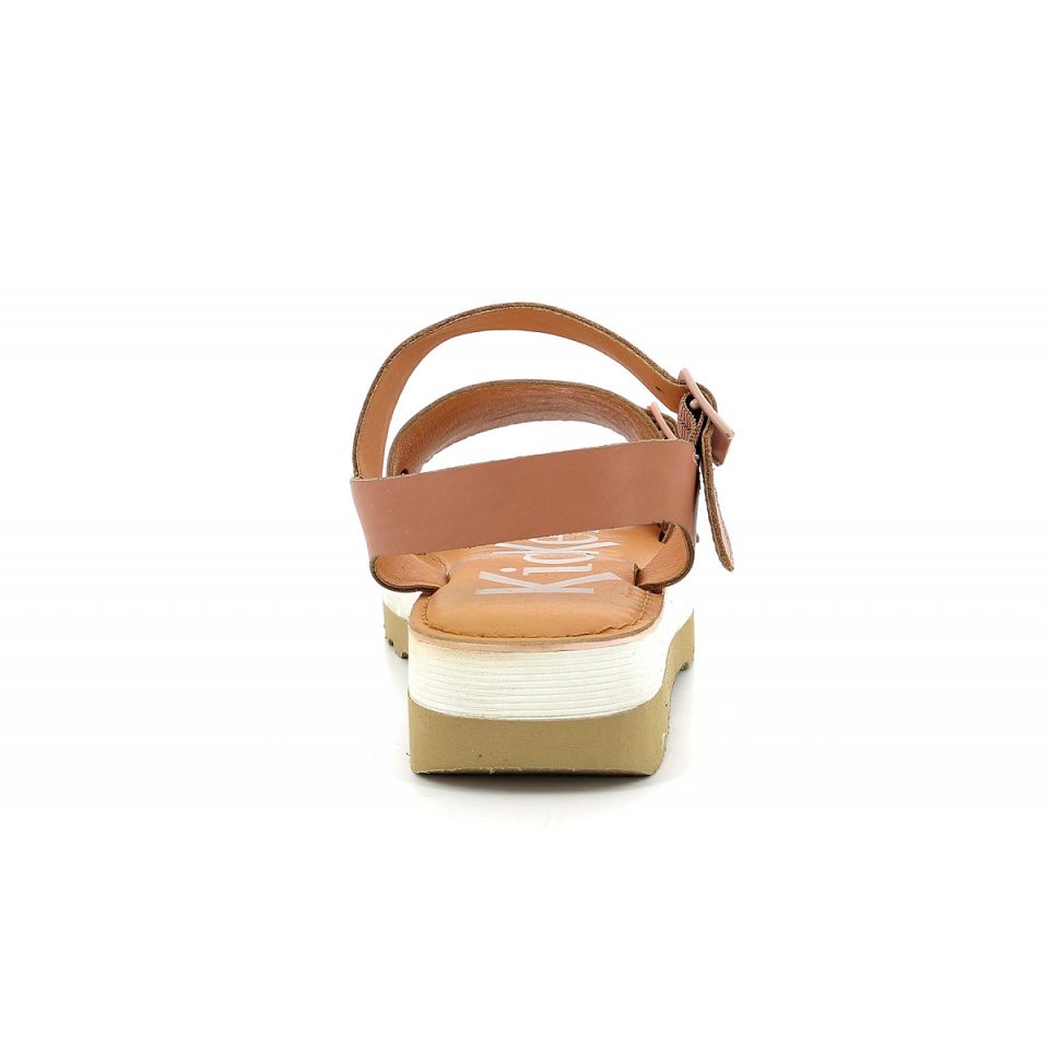 Kickers Kick hi Sandaler Dam Nude | 67398-RLKZ