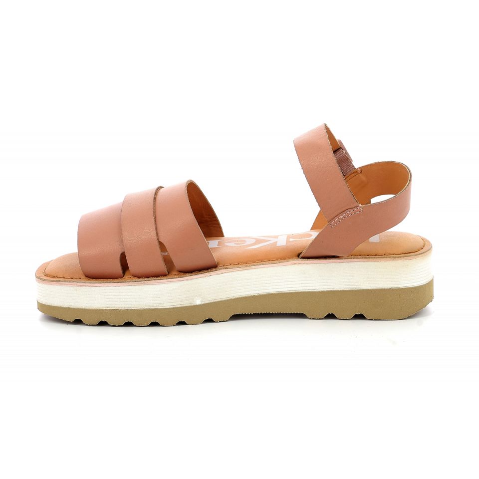 Kickers Kick hi Sandaler Dam Nude | 67398-RLKZ