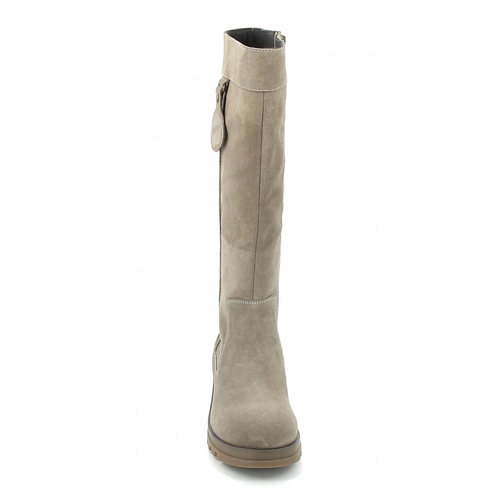 Kickers Kick higher Höga Stövlar Dam Silver | 94680-IMLG