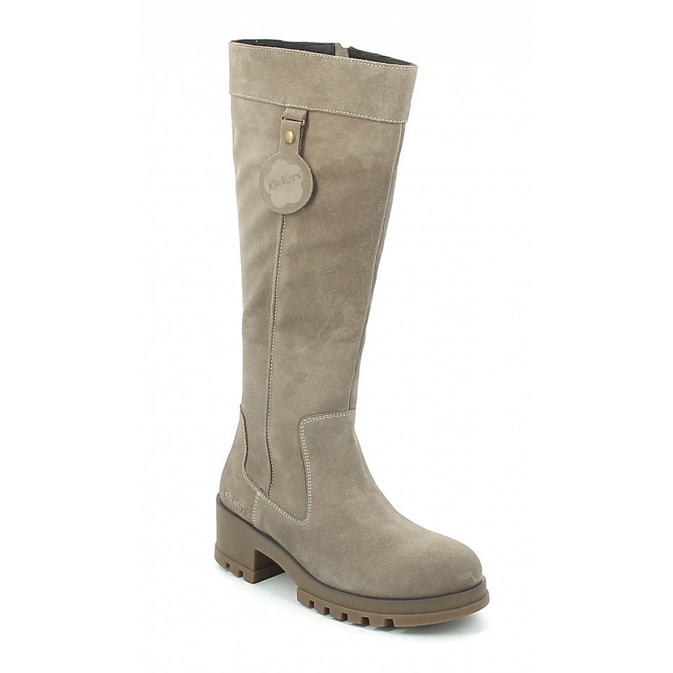 Kickers Kick higher Stövlar Dam Silver | 95832-IAQV