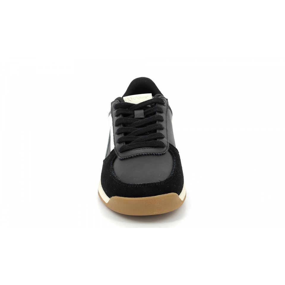 Kickers Kick krack Sneakers Dam Black/White | 52038-POAI