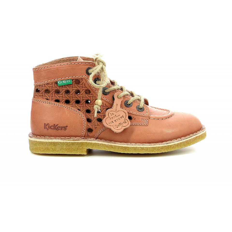 Kickers Kick legend Stövlar Dam Nude | 72350-ONHK