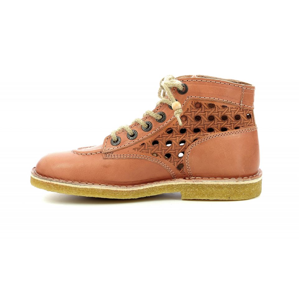 Kickers Kick legend Stövlar Dam Nude | 72350-ONHK