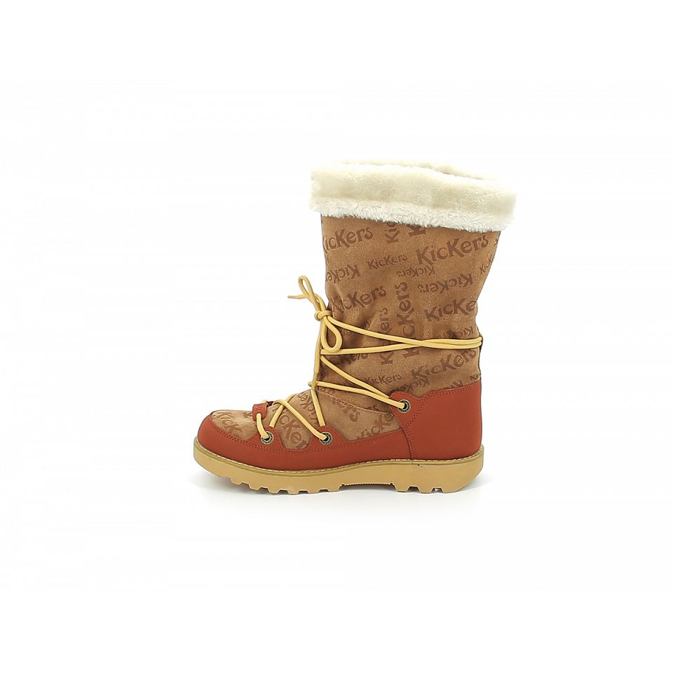 Kickers Kick neosnow Vinterkängor Dam Camel | 37902-RSVJ