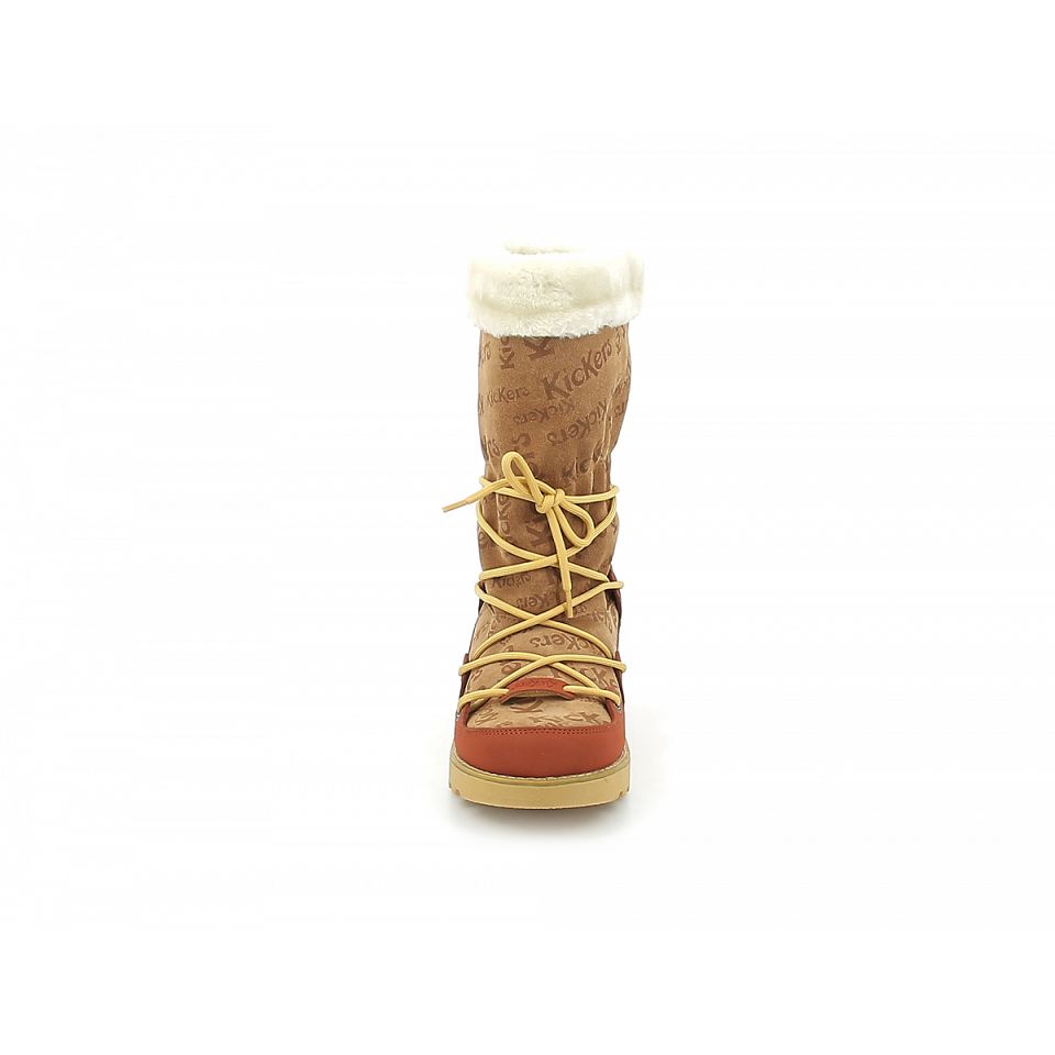 Kickers Kick neosnow Vinterkängor Dam Camel | 37902-RSVJ