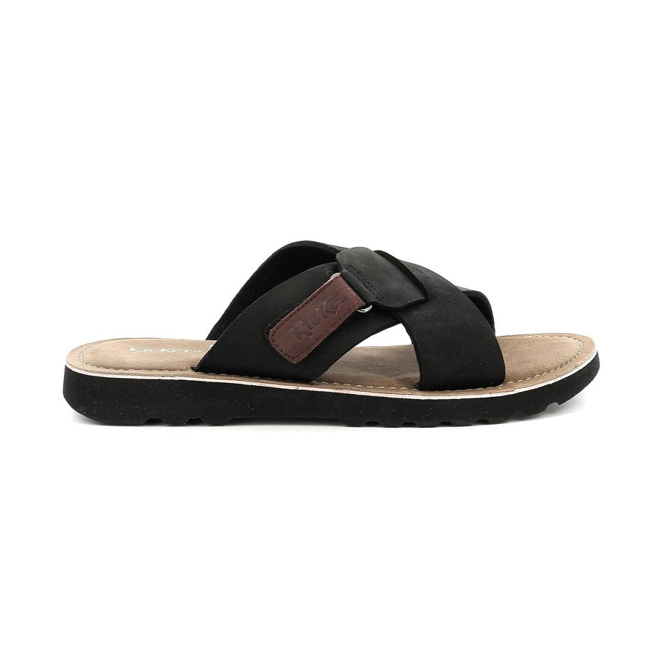 Kickers Kick nostra Sandaler Herr Svarta | 58490-DPZY