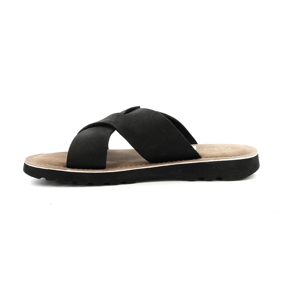 Kickers Kick nostra Sandaler Herr Svarta | 58490-DPZY
