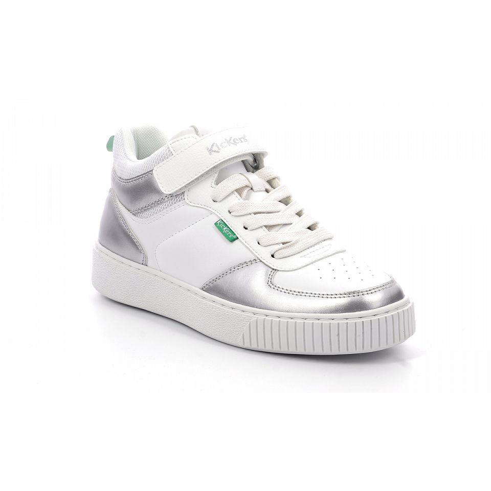 Kickers Kick restylemid Sneakers Dam Vita Silver | 29586-ACFX