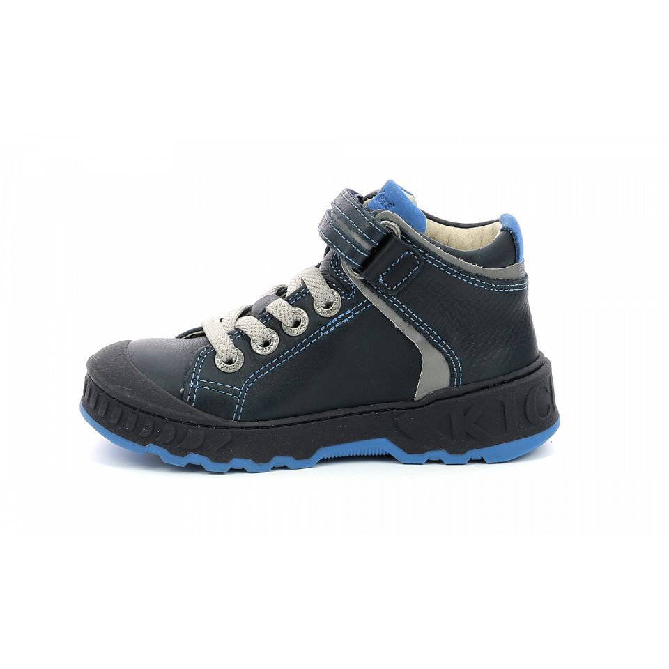 Kickers Kick teen Sneakers Pojke Marinblå | 08245-XCDU