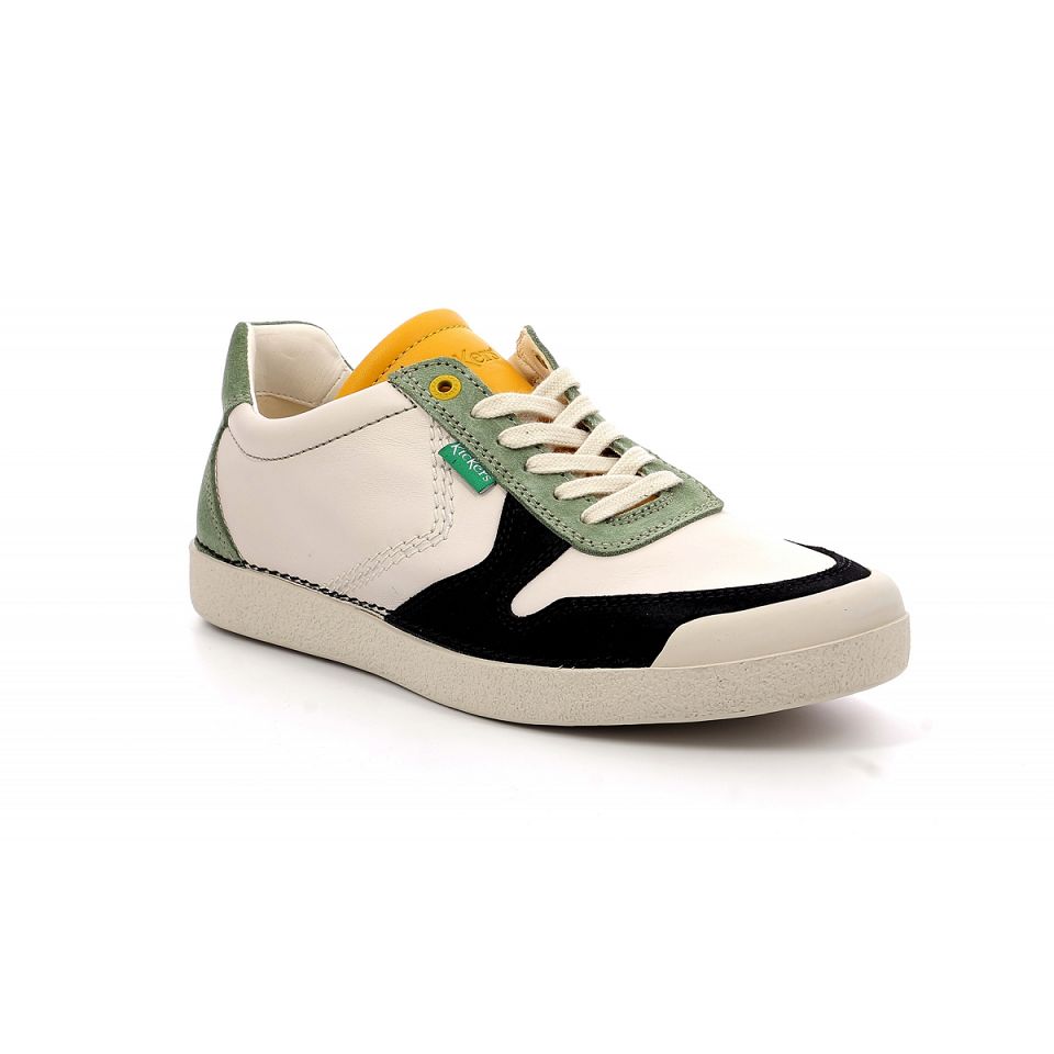 Kickers Kick trecky Sneakers Herr White/green | 46308-DJTN
