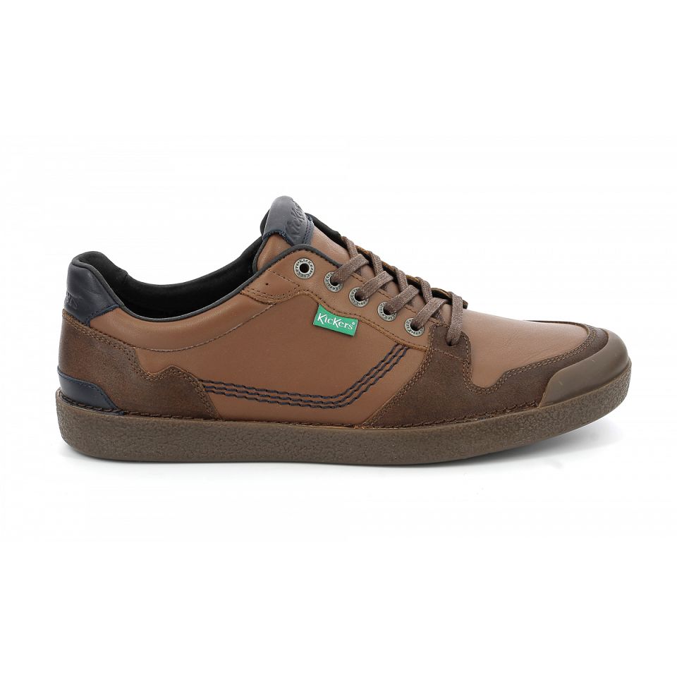 Kickers Kick trigolo Sneakers Herr Camel Cognac/navy | 76549-TFRG
