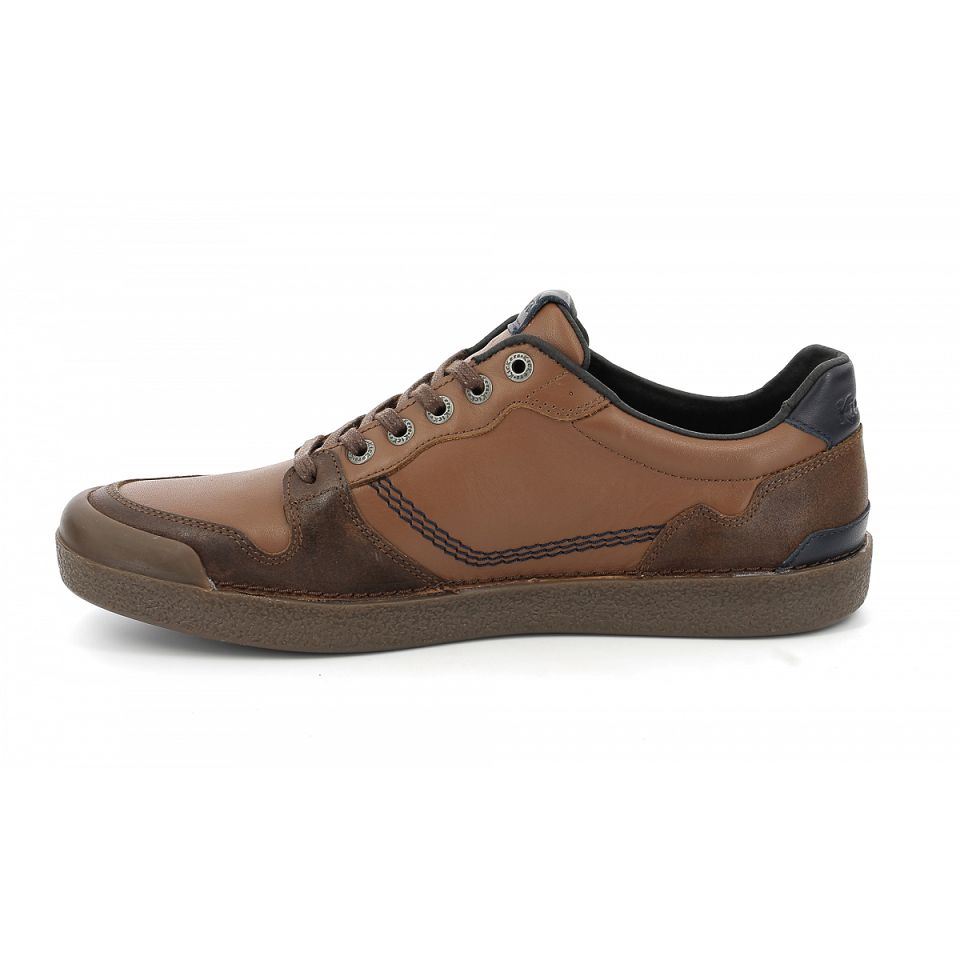 Kickers Kick trigolo Sneakers Herr Camel Cognac/navy | 76549-TFRG