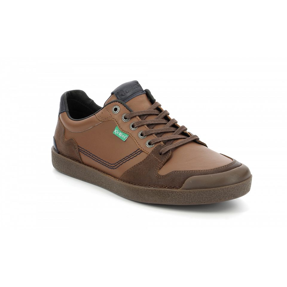 Kickers Kick trigolo Sneakers Herr Camel Cognac/navy | 76549-TFRG